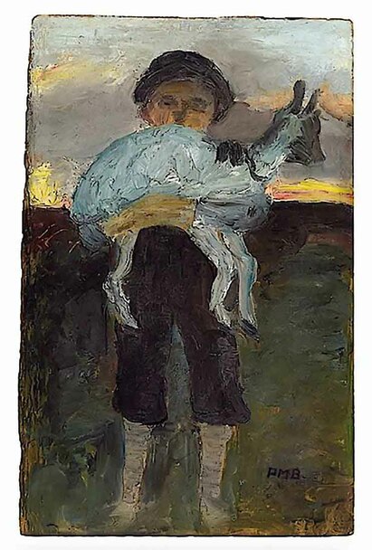 Modersohn-Becker, Paula (1903) Boy with Goat