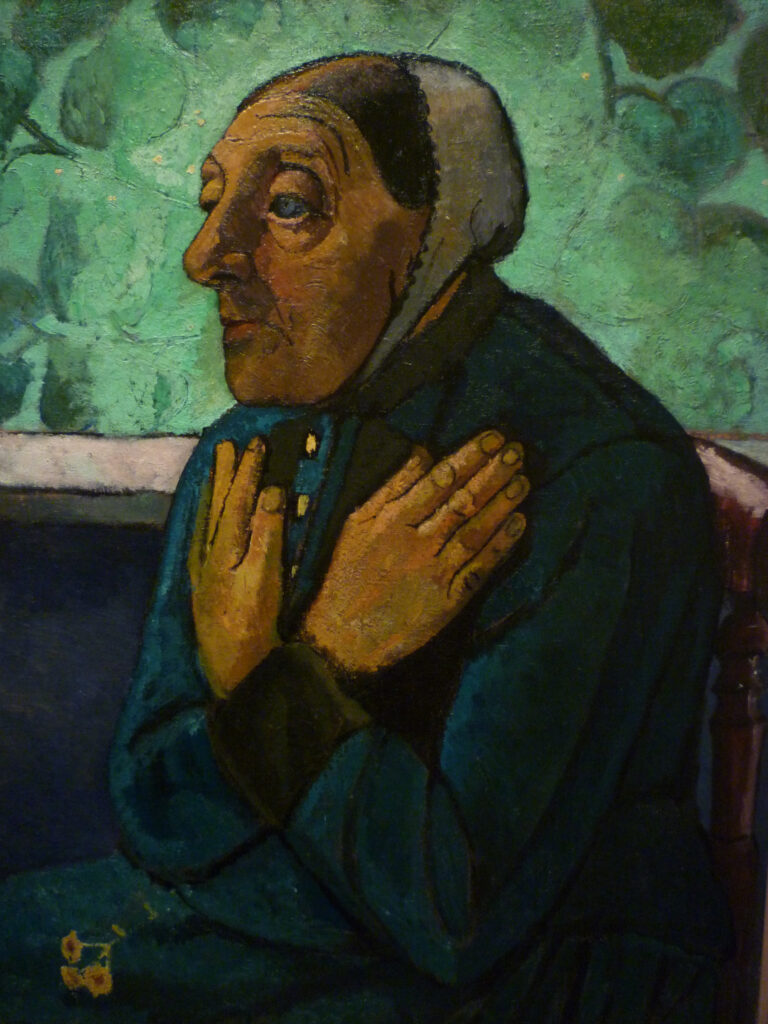 By Paula Modersohn-Becker - originally posted to Flickr as Paula Modersohn-Becker - Old Peasant Woman (c1905) by Flicke user Quick fix, Taken in 6 July 2012, 17:20:20, Public Domain, https://commons.wikimedia.org/w/index.php?curid=20627718