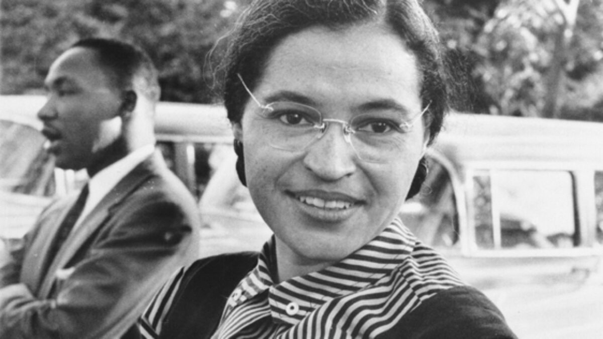Rosa Parks Portr&auml;t - Ikone der amerikanischen B&uuml;rgerrechtsbewegung